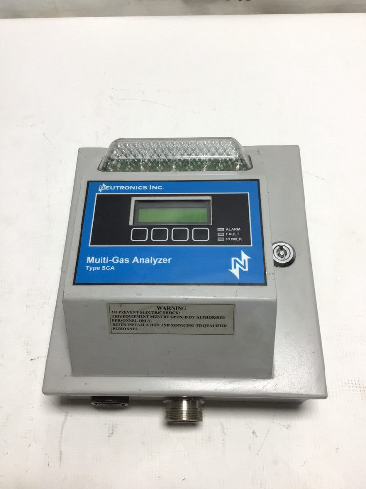 Neutronics Inc Type SCA Multi-Gas Analyzer for 110V Operation Serial #61