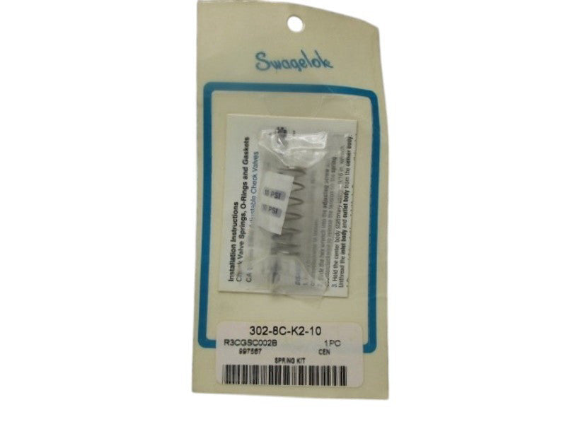 SWAGELOK 302-8C-K2-10 STAINLESS STEEL SPRING KIT NSMP