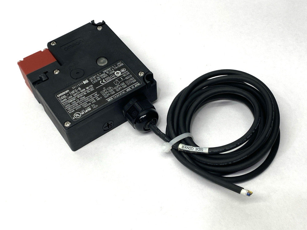 Omron D4NL-1HFG-B Guard Lock Safety Door Switch 24VDC NO KEY