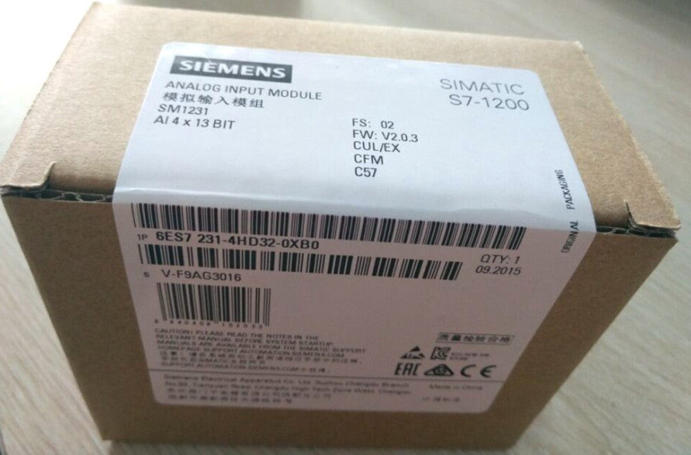 One Brand New SIEMENS 6ES7 231-4HD32-0XB0 6ES7231-4HD32-0XB0 Analog Input Module