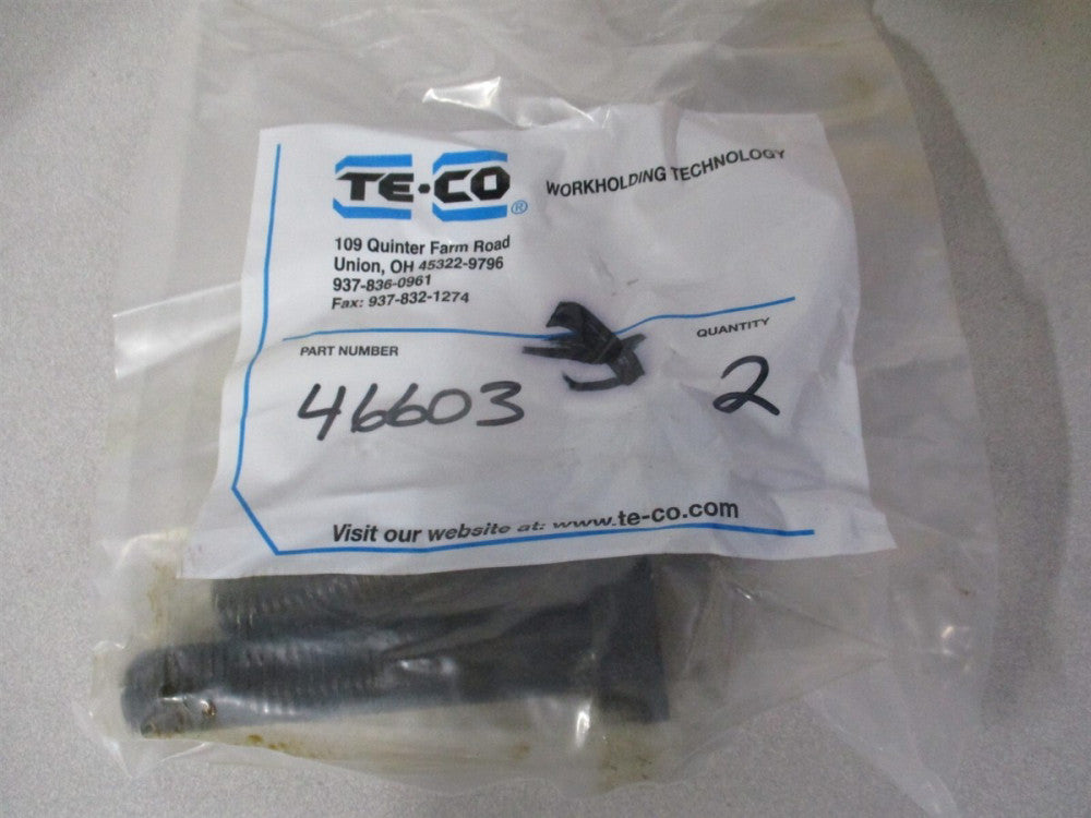 TE-CO (46603) 3/4-10 Carbon Steel Black Oxide Tugger T-Bolts - Lot of 2