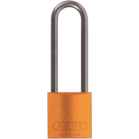 Abus 72 Hb/40-75 Ka Orange Lockout Padlock,Ka,Orange,1-1/2"H