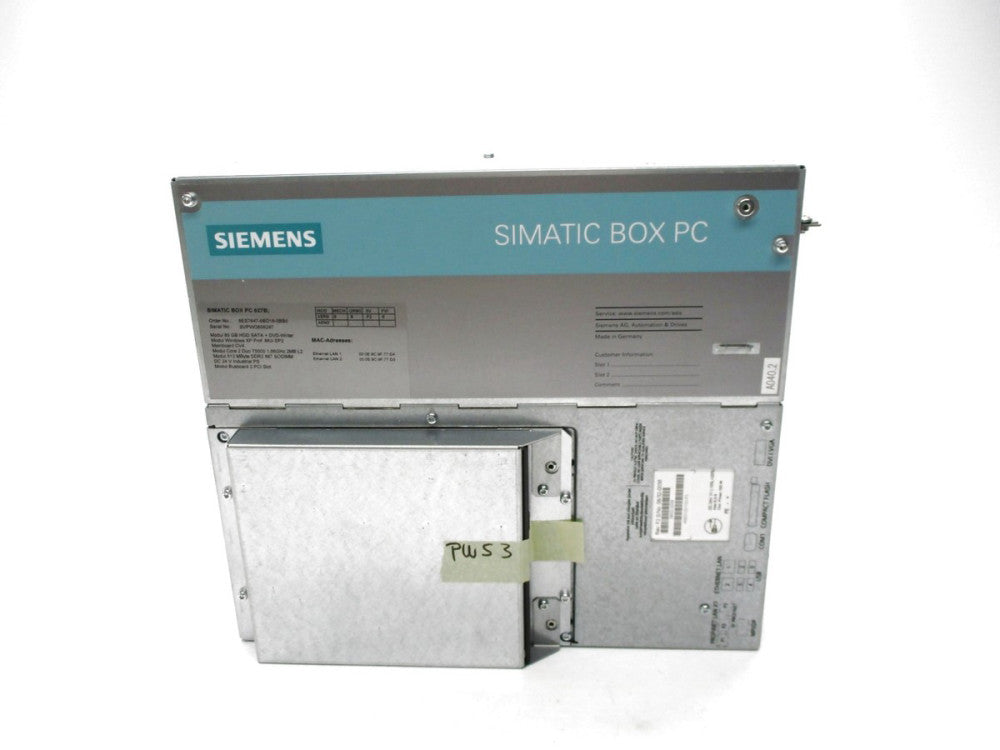 SIEMENS 6ES7647-6BD16-0BB0 (AS PICTURED) NSNP