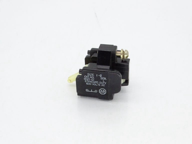 ALLEN BRADLEY 1495-G1 SERIES L CONTACT BLOCK