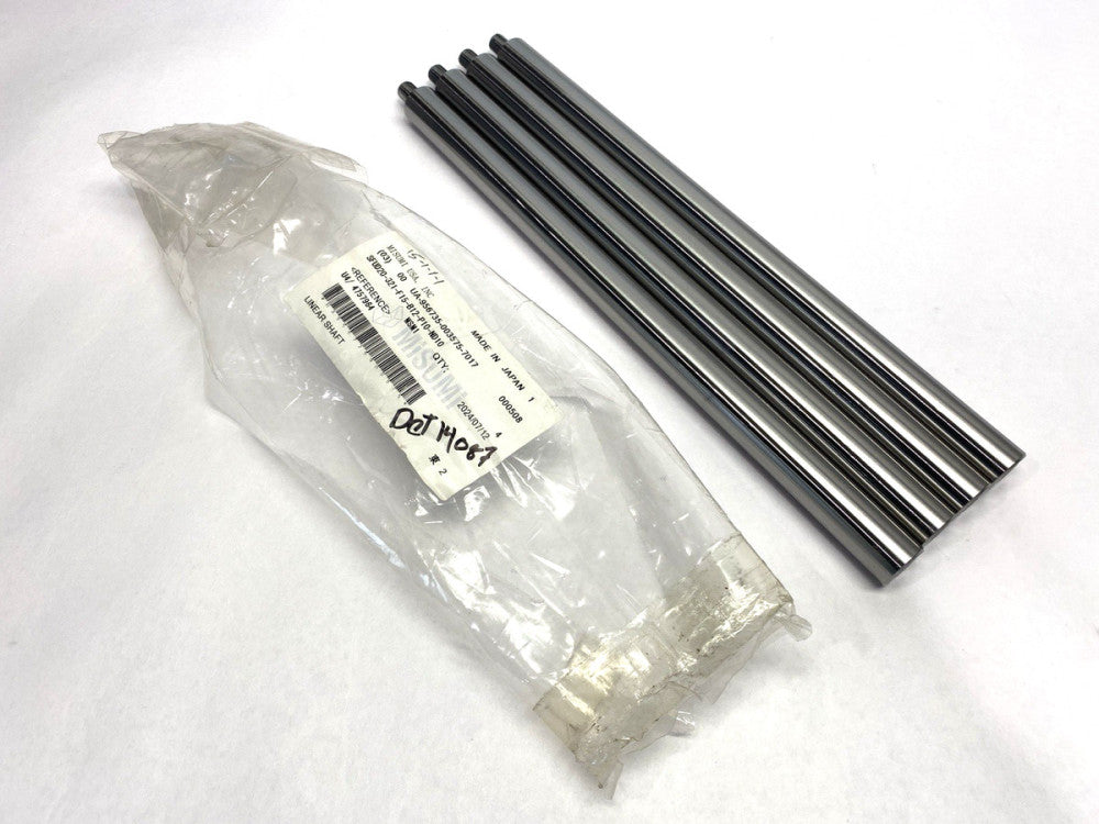 Misumi SFUD20-321-F15-B12-P10-ND10 Linear Shaft 321mm Length PACKAGE OF 4