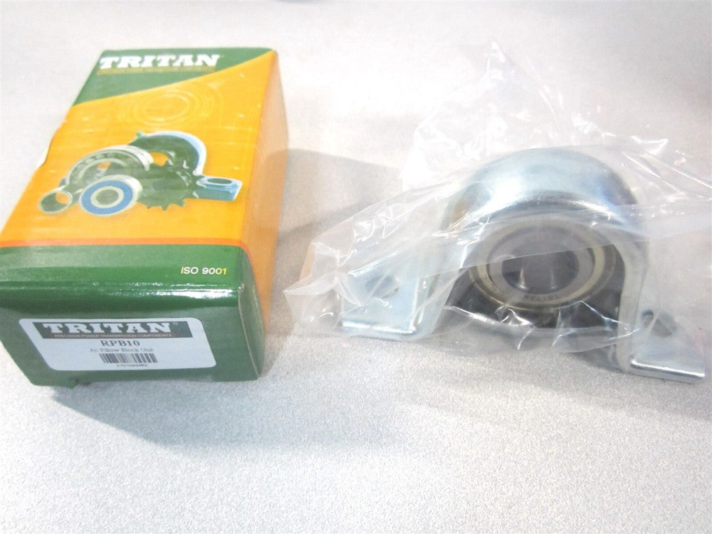 Tritan (RBP10) 5/8" 3.8437" OAL x 2" Stamped Steel Rubber Mount Pillow Block 