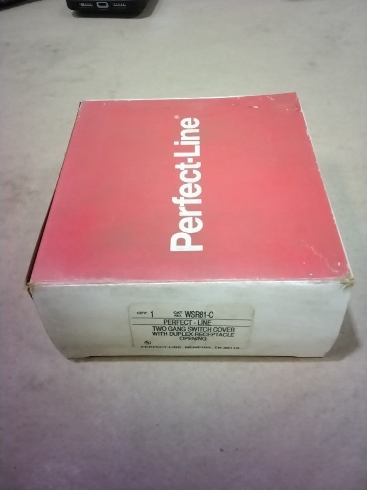 American Electric PERFECT LINE WSR81-C 2 Gang Switch Cover