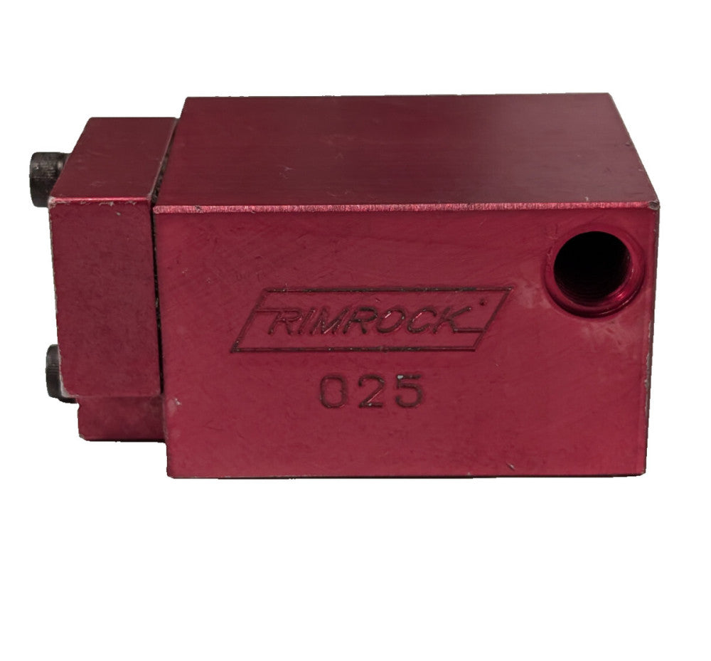 Rimrock 025 Die Spray Machine Nozzle Manifold Valve Part Sprayer Component