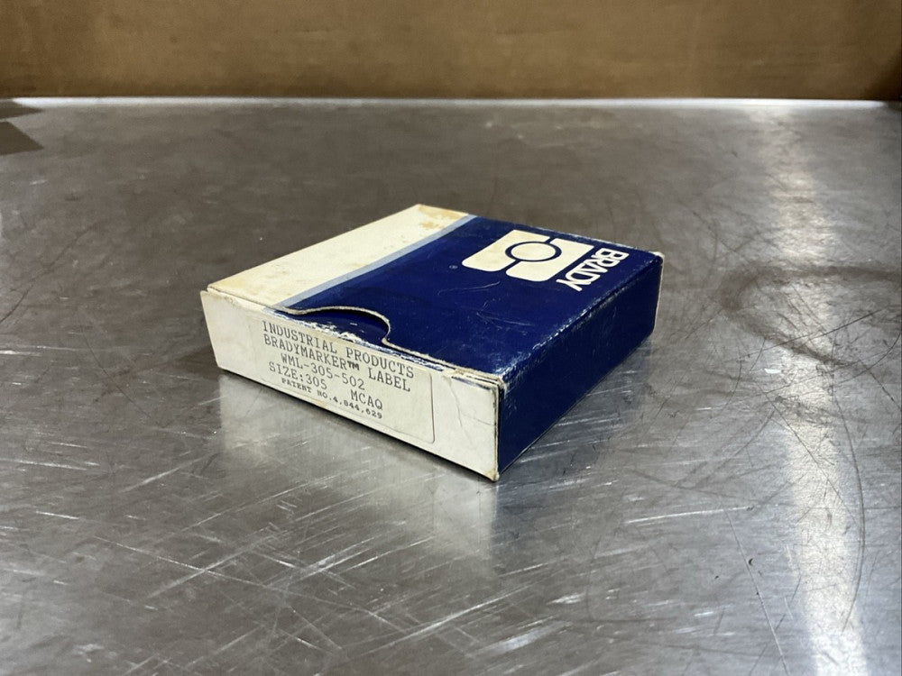 BRADYMARKER WML-305-502 Marker Labels NOS SURPLUS