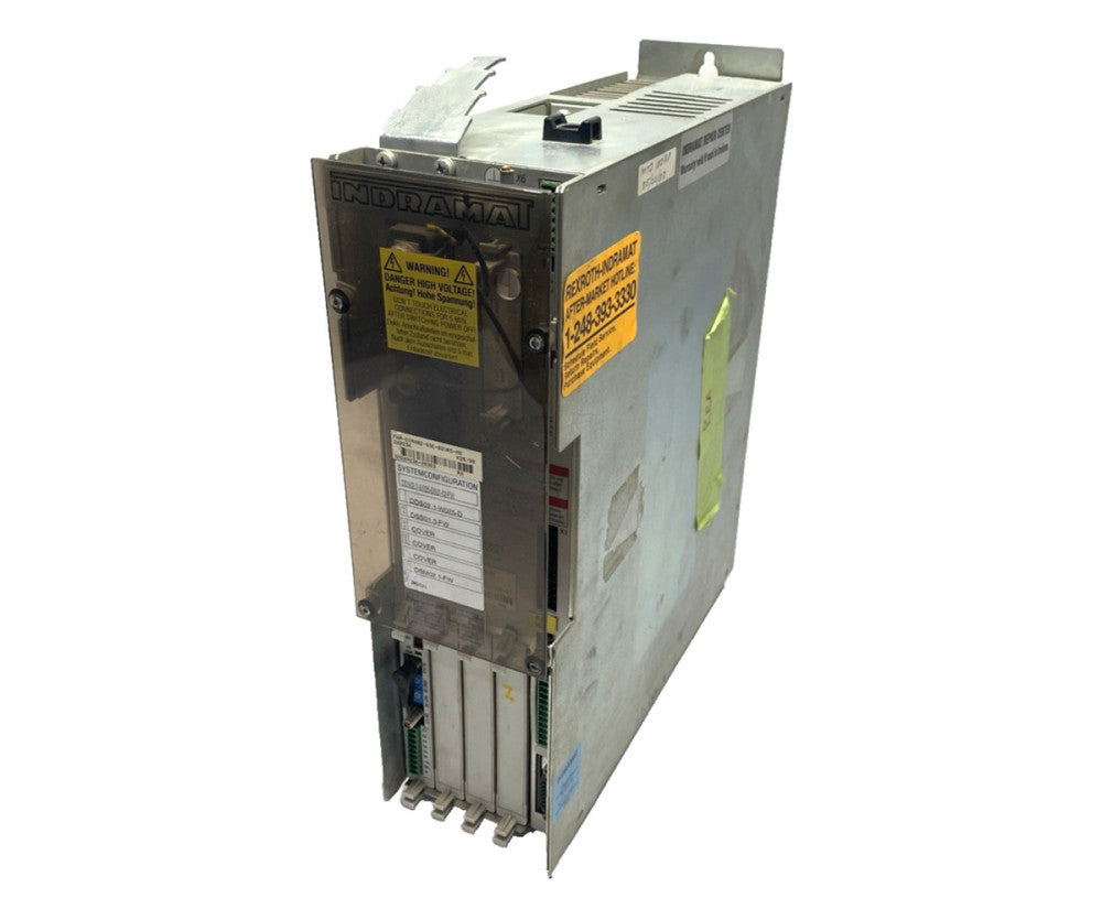 Indramat DDS02.1-W025-DS01-02-FW Digital AC Servo Controller DDS02.1-W025-D