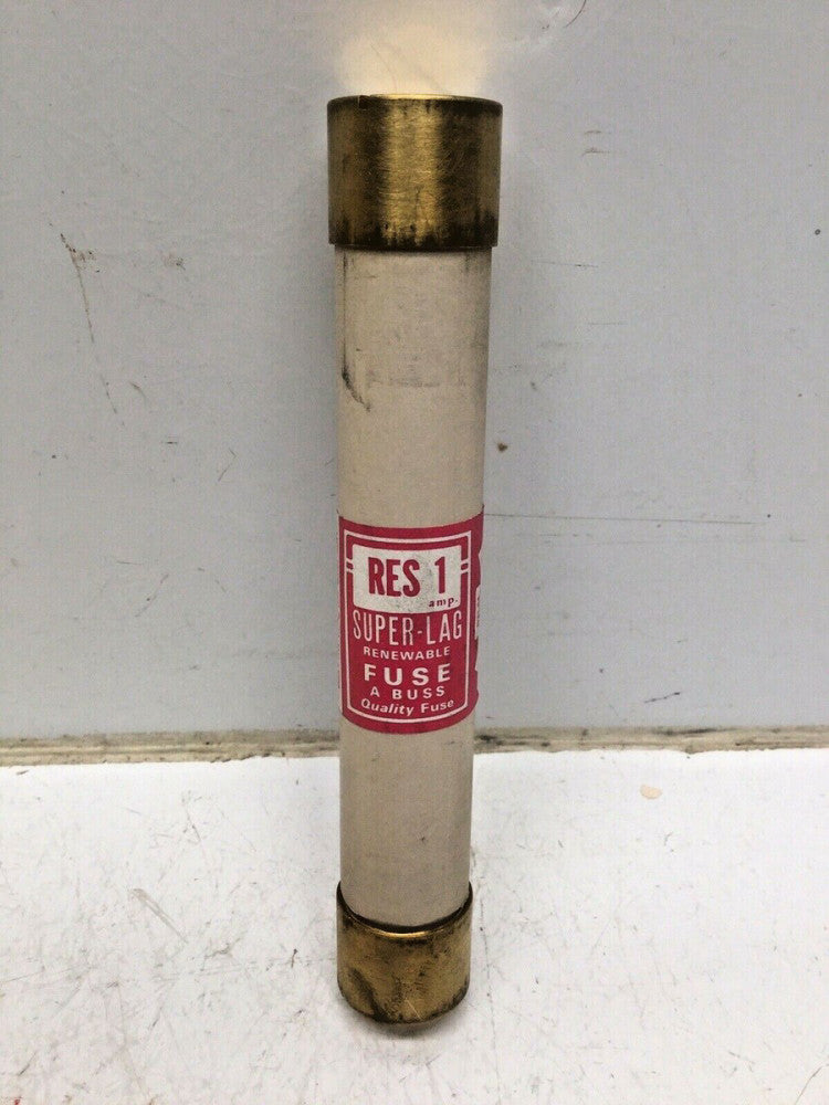 Cooper Bussmann RES 1 SUPER LAG RENEWABLE FUSE 1 AMP
