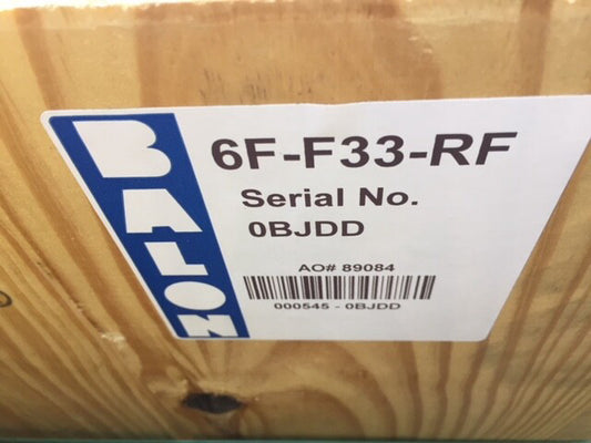 6F-F33-RF Balon Series-F ANSI 300 Raised Face Valve (NEW)
