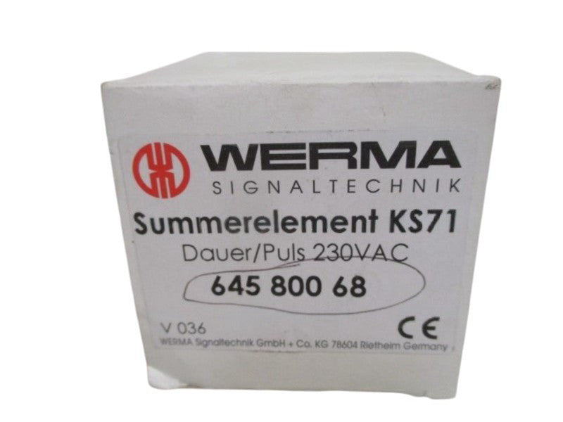WERMA 64580068 BUZZER ELEMENT  NSMP