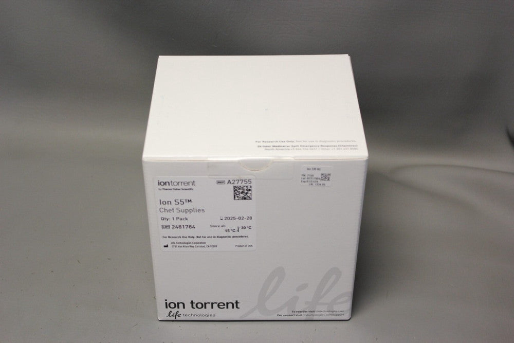 NEW THERMO IONTORRENT ION S5 CHEF SUPPLIES A27755 EXP 2025-02-28
