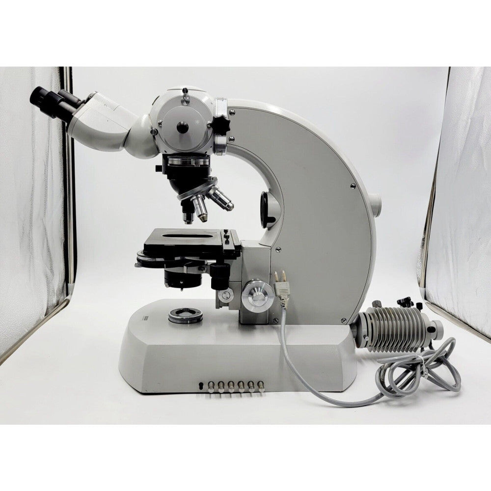 Carl Zeiss Universal Research Microscope W/Objectives & Eyepieces +Power