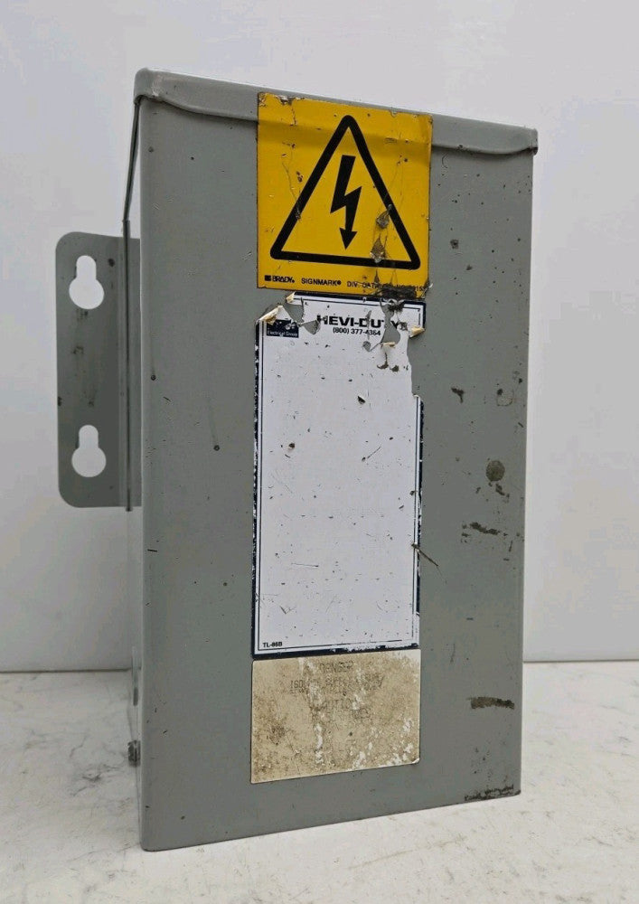 Emerson Hevi-Duty Transformer HS14F3BS 3kVA Pri: 190/220x380/440V Sec: 110/220