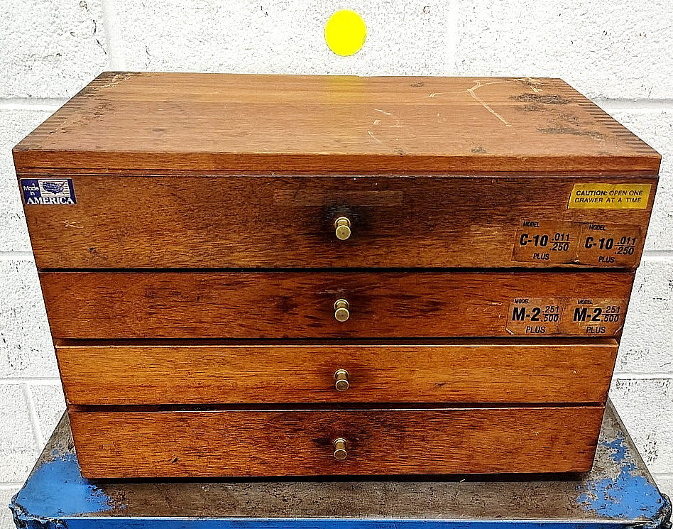 MEYER M-0 & M-2 PIN SET 2 DRAWERS .011-.500