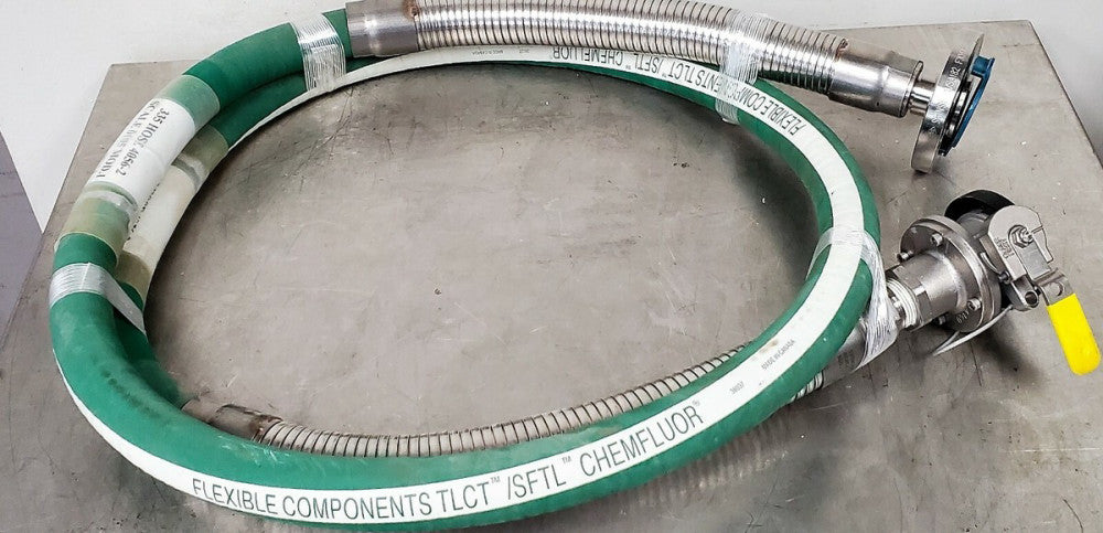 TLCT / SFTL Chemfluor Green Hose 1" ID 10ft Long 16TLCT Saint Gobain [D2S2]