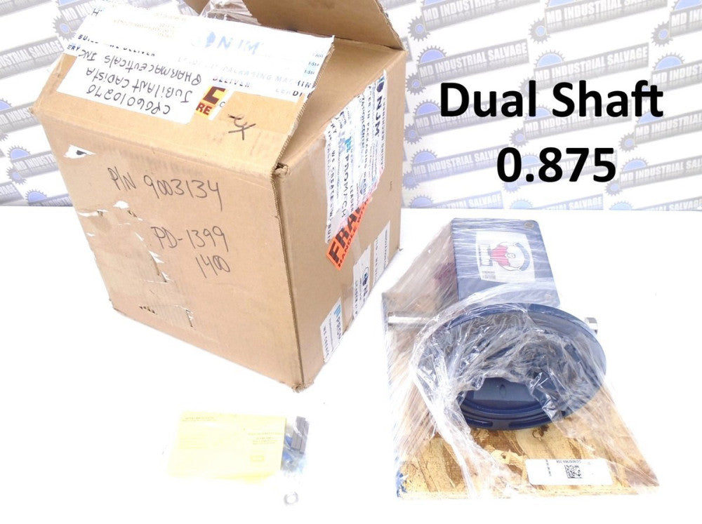 IRONMAN Grove Gear - GR-BMQ-818-10-D-56 - Right Angle 10:1 GEAR DRIVE Dual 0.875