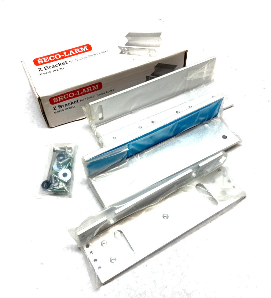 Seco-Larm E-941S-1K2/ZQ Z-Bracket for 1200lbs Holding Magnet Lock