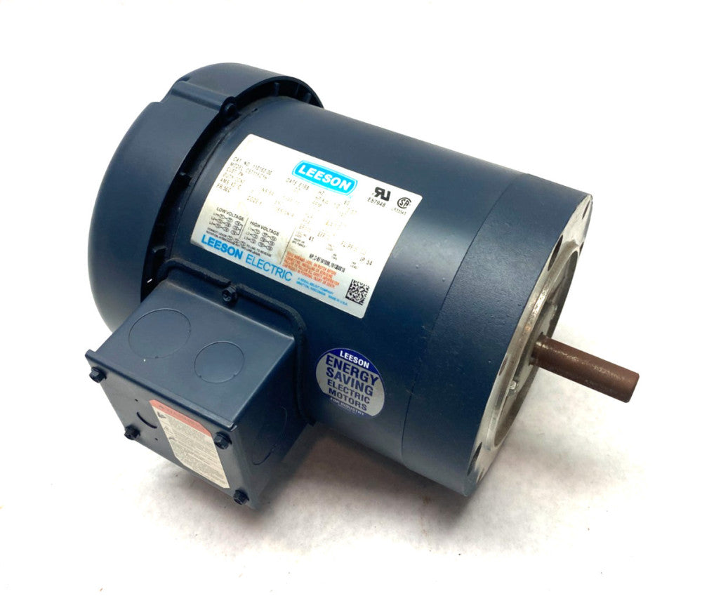 Leeson 110163.00 Electric Motor 3ph 1/2hp 1140rpm 60hz 208-230/460V C6T11FC1H