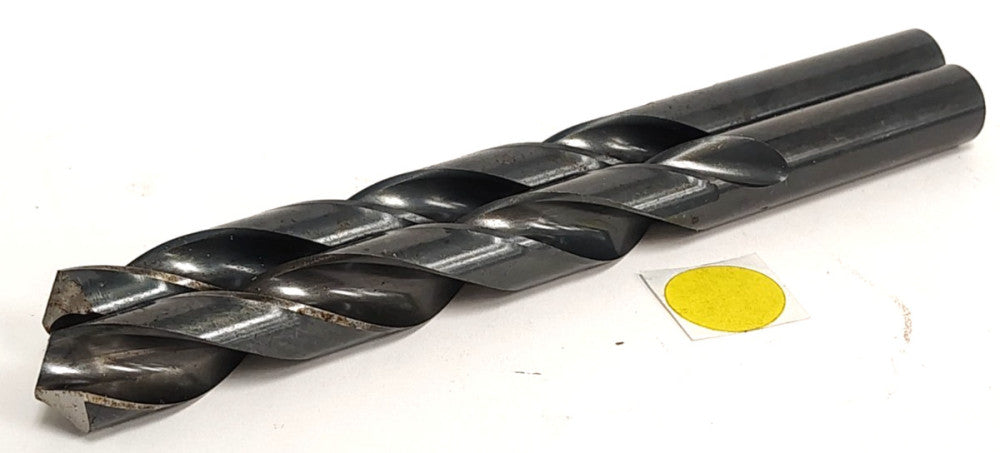 NACHI 37/64" 2 FLUTE HELICAL DRILL BITS 5" FLUTE LENGTH 6-3/4" OAL HSS