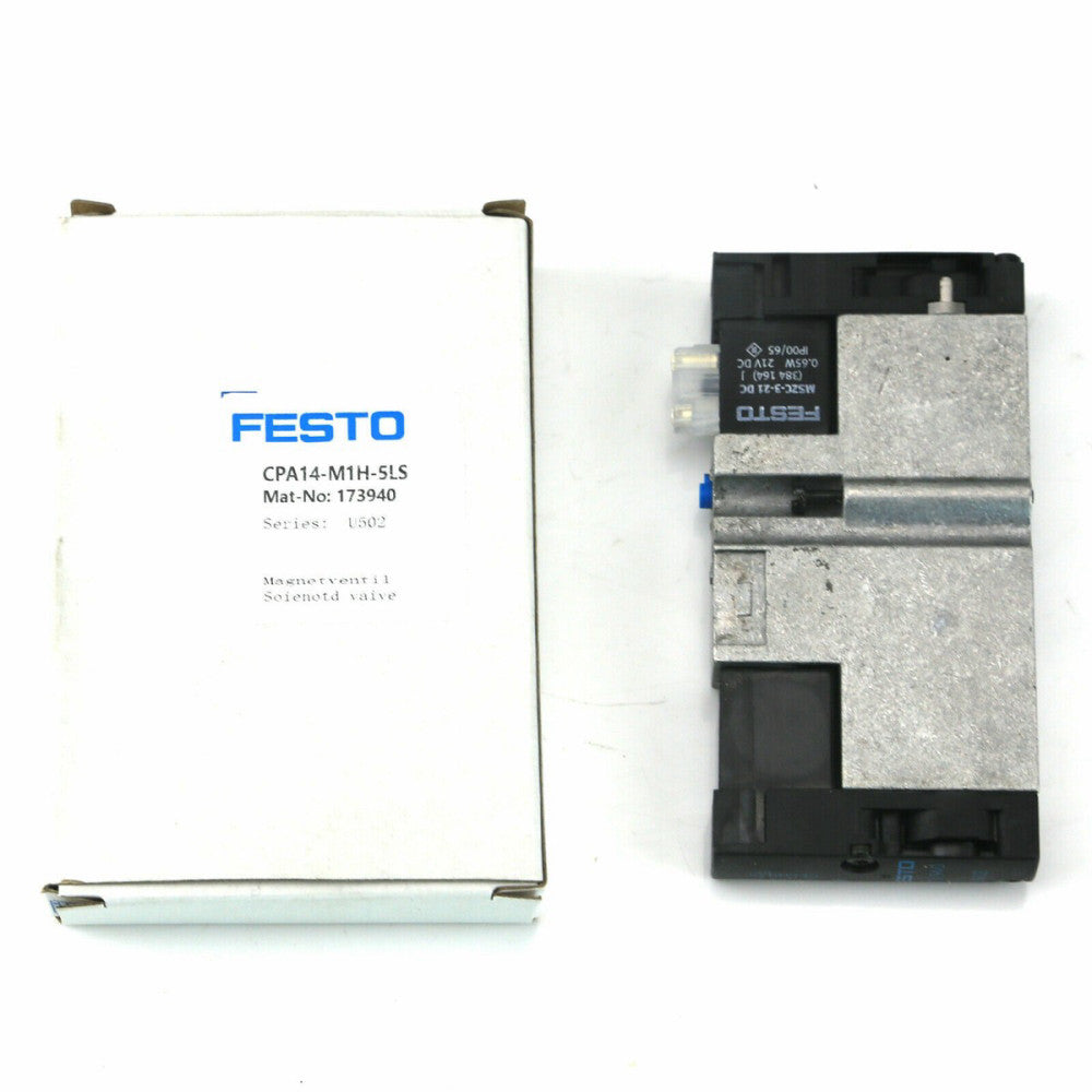 NEW Festo CPA14-M1H-5LS 173940 Solenoid Valve