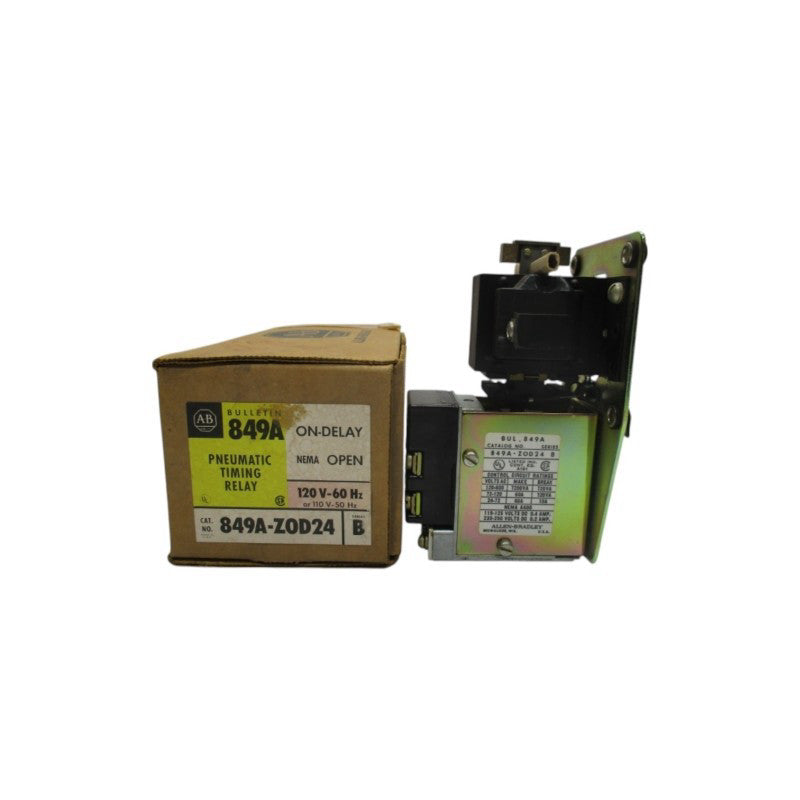 ALLEN BRADLEY 849A-Z0D24 SER. B 110/120V 60A (BR/YL) NSMP