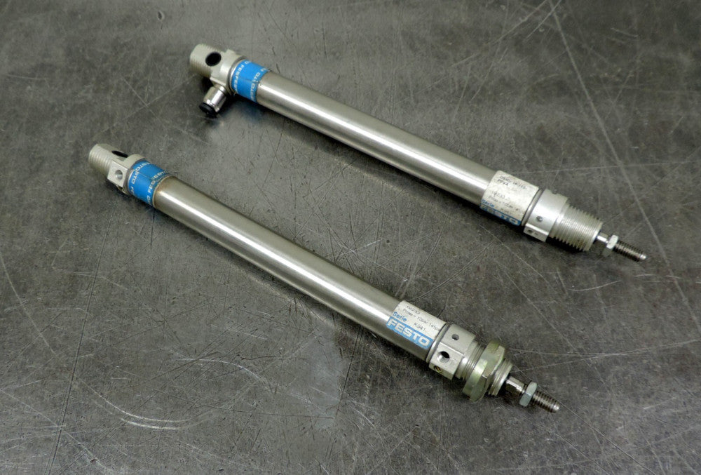 Festo DSNU-16-125-PPVA Cylinder Lot of Two (2)