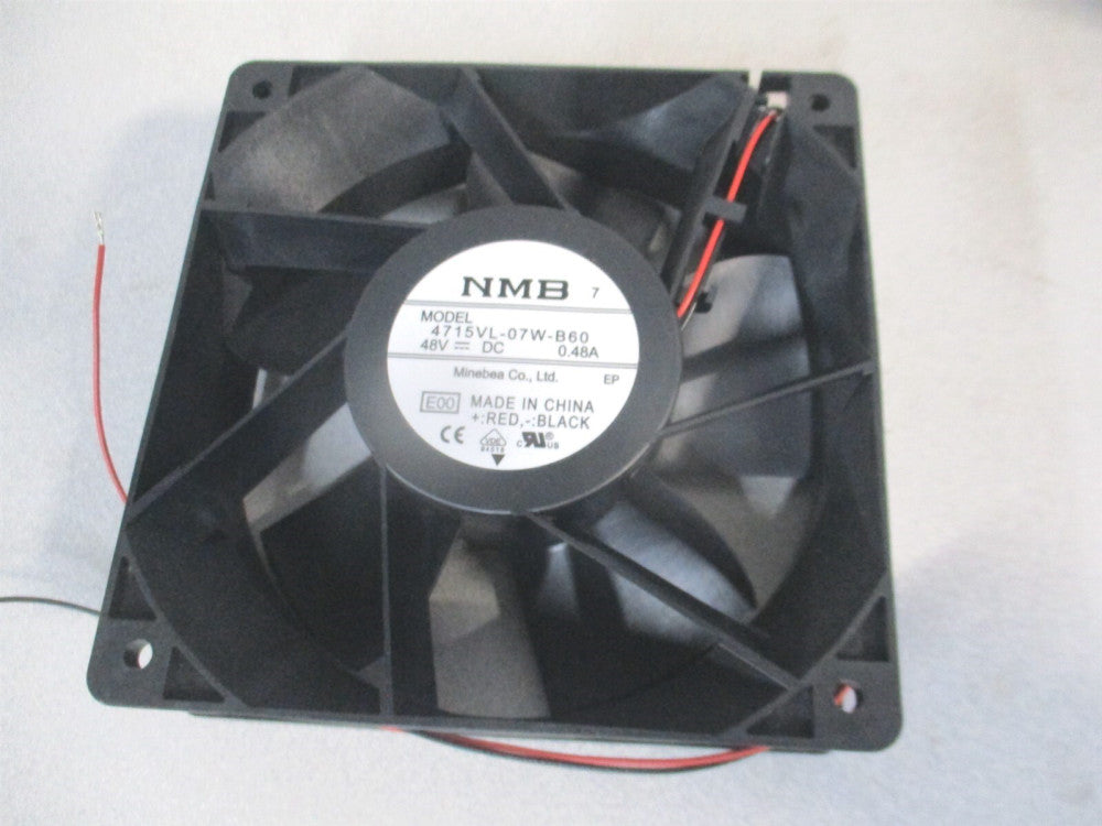 NMB (1715KL-07W-B30) 48 Volt DC 108 CFM Ball Bearing Brushless Tubeaxial Fan 