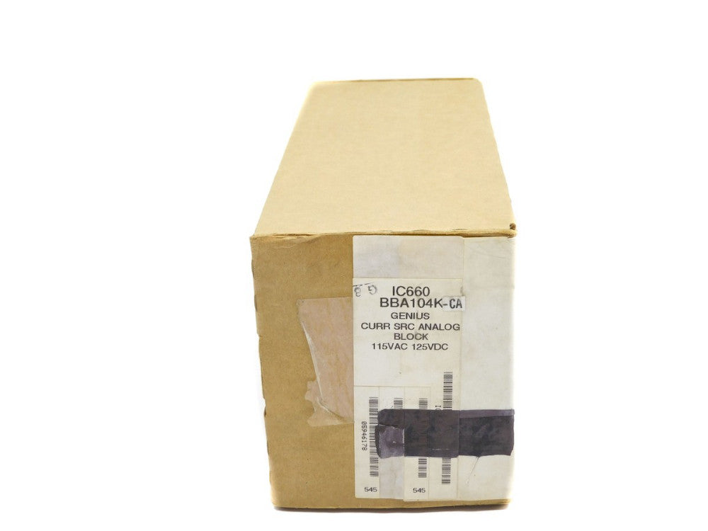 GE FANUC IC660BBA104K-CA NSFS