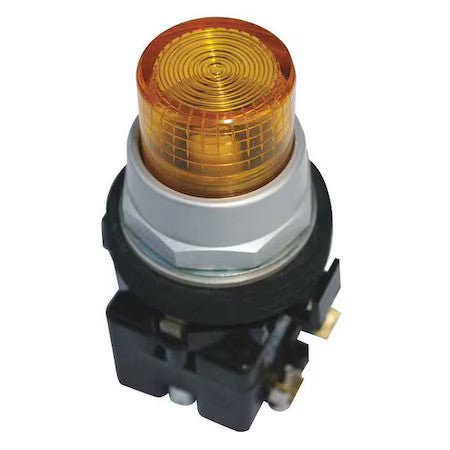 Eaton Ht8by Pilot Light Lens,30Mm,Yellow,Plastic
