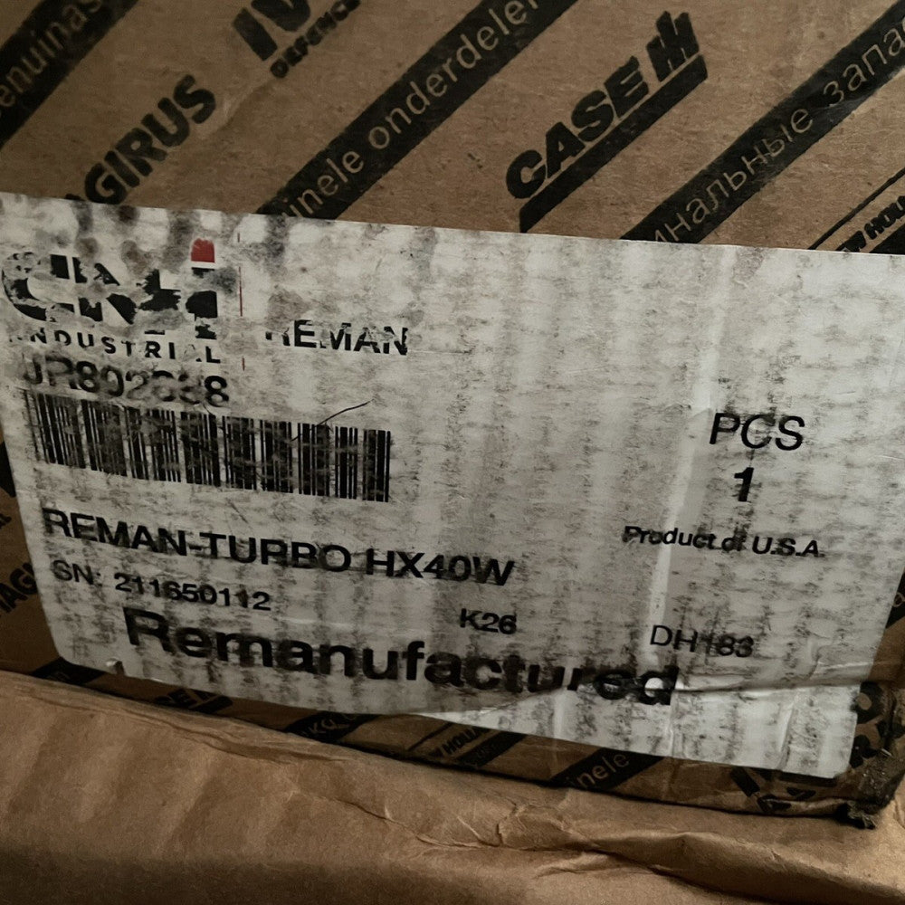 CNH Industrial | REMAN-TURBOCHARGER JR802888