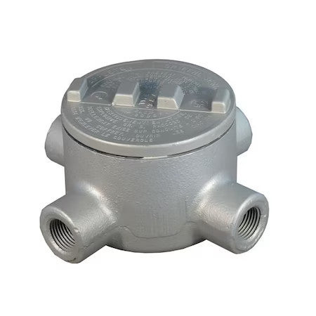Appleton Electric Grft50-A Conduit Outlet Body,T,1/2 In.