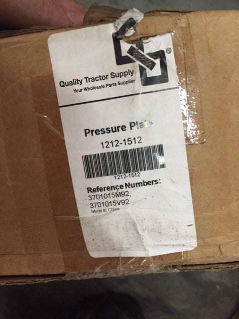1212-1512 - Pressure Plate (NEW)