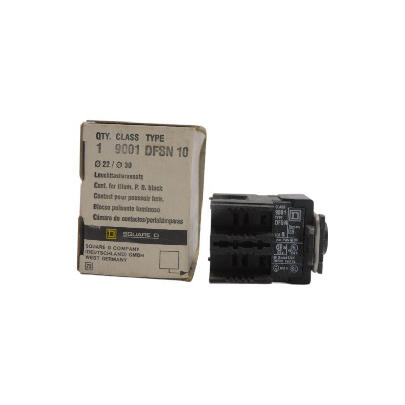 SQUARE D 9001DFSN10 SER. B 500V 8A NSMP