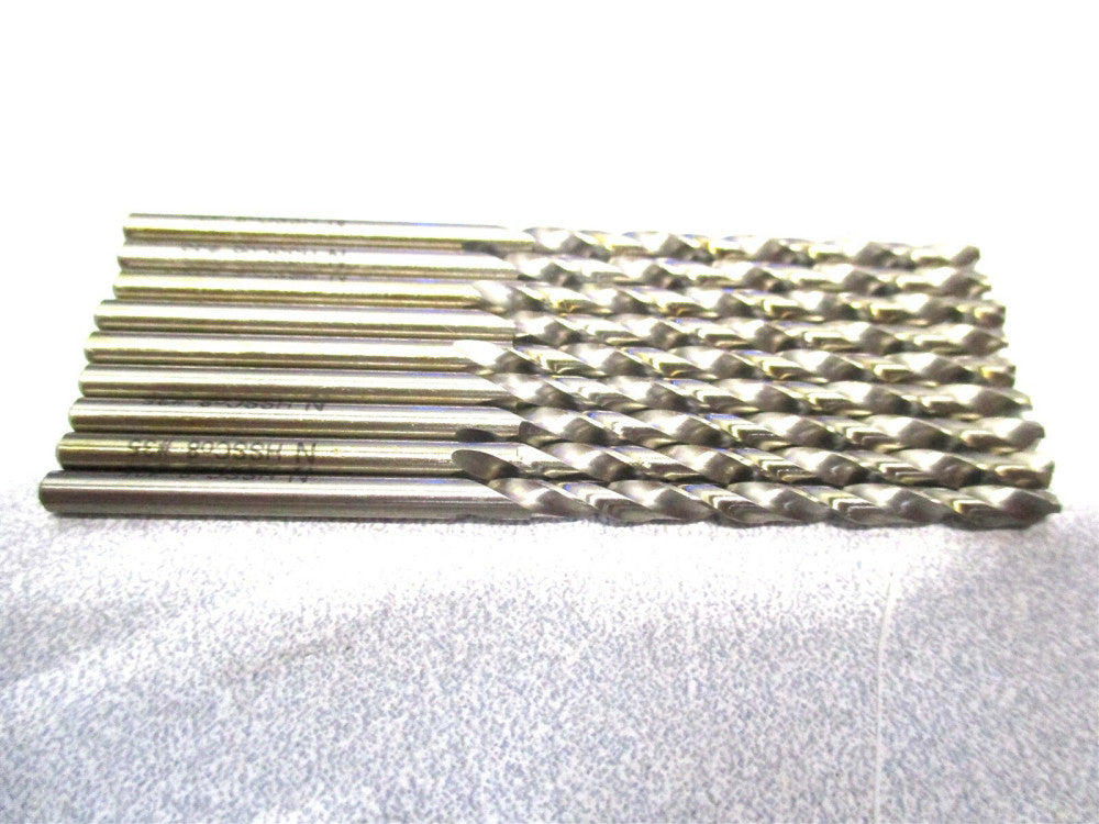 Quality Plus (20835) #35 0.11 x 2-9/16 2-Flute HSS-Co8 Jobber Drill - 9 QTY