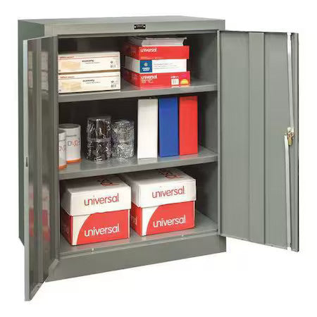Zoro Select 210S362472hg Shelving Storage Cabinet, 72 In H, 36 In W, 24 In D,