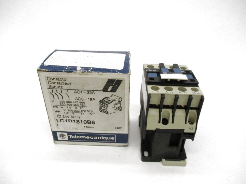 TELEMECANIQUE LC1D1810B6 24V 32A NSMP