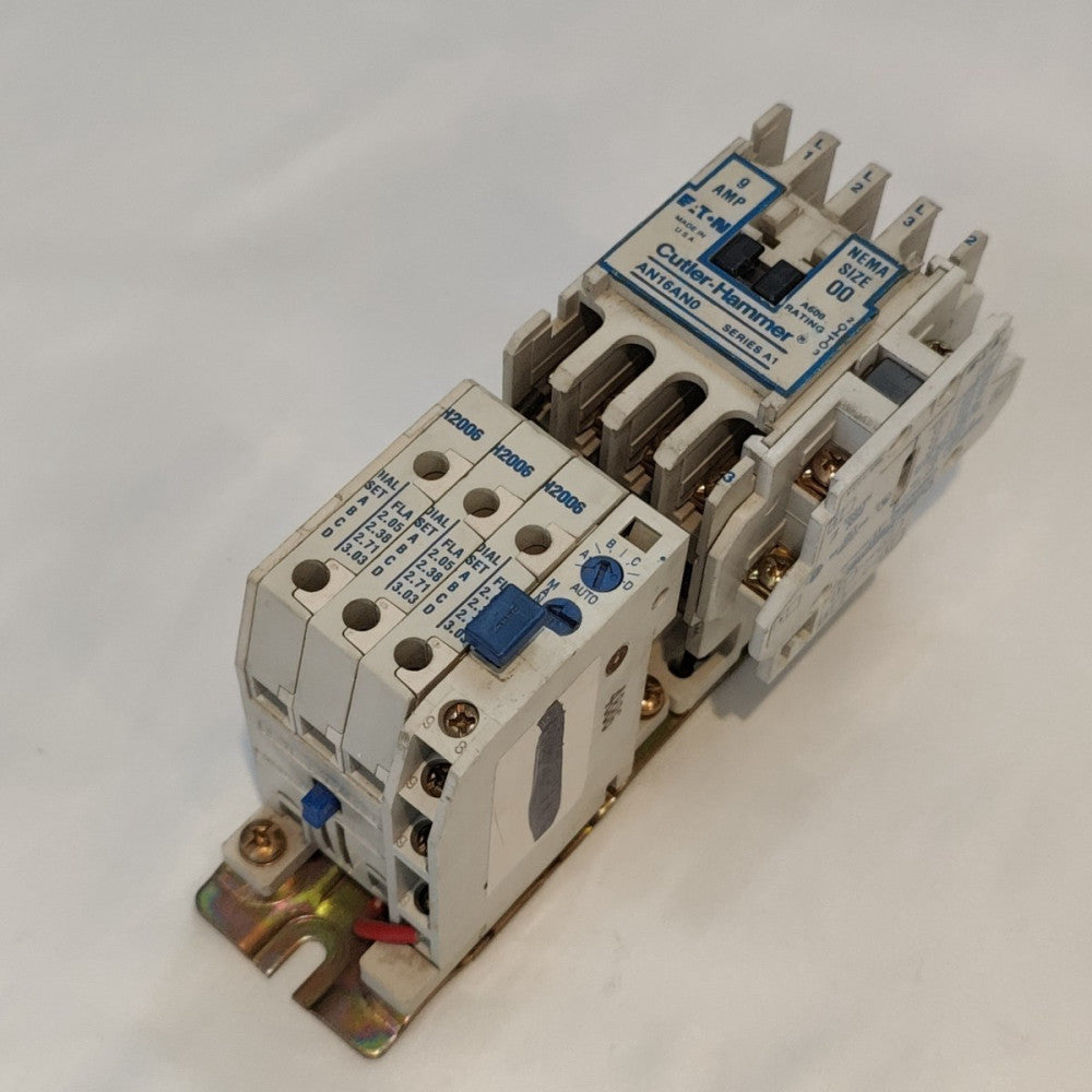 Eaton Cutler-Hammer AN16AN0 Nema SIZE 00 SERIES A1, C306DN3 (H2006)  & C320KGS3