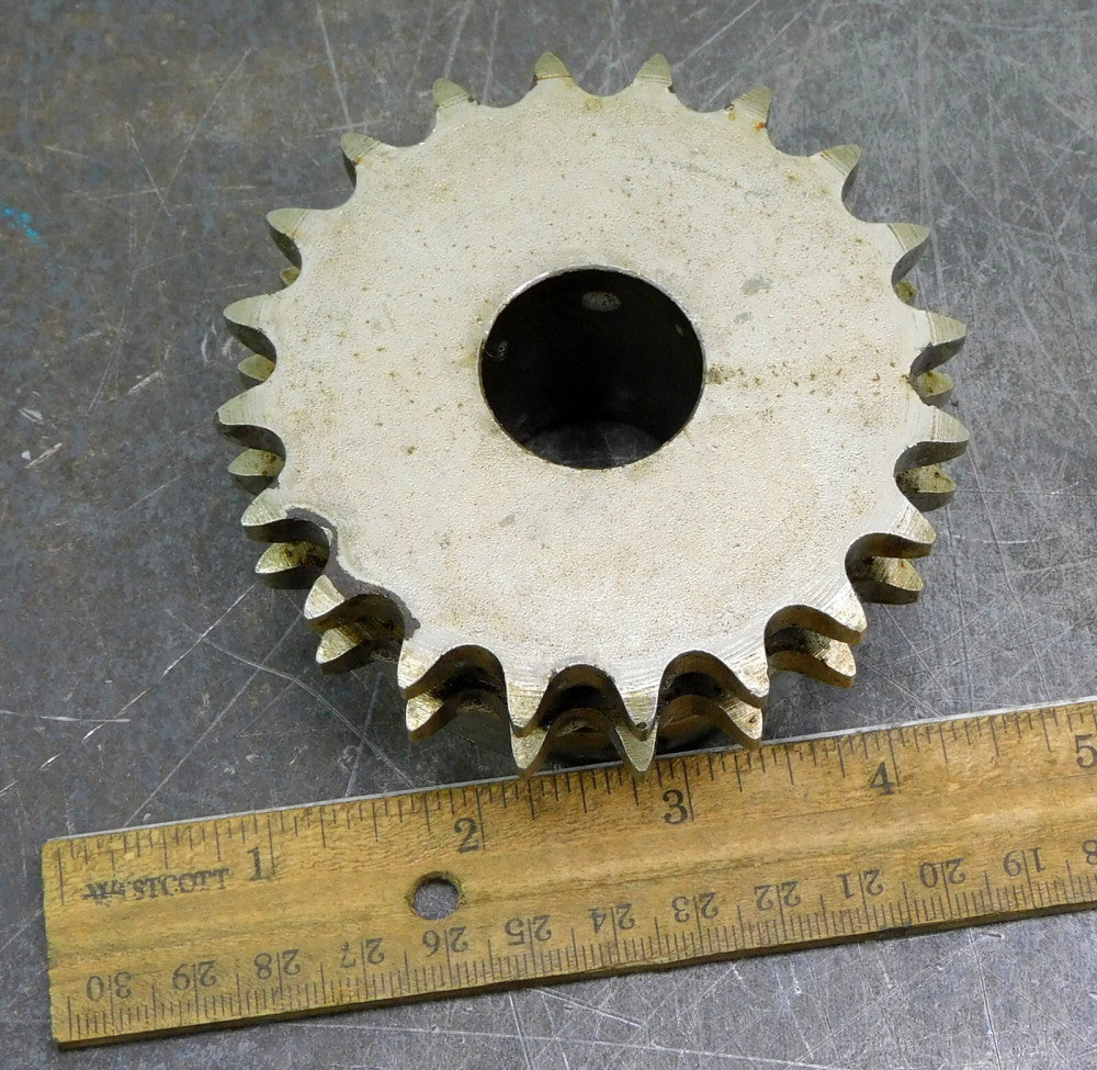 Boston Gear D40B20 Double Roller Chain Sprocket #40 20 Teeth 1" Bore