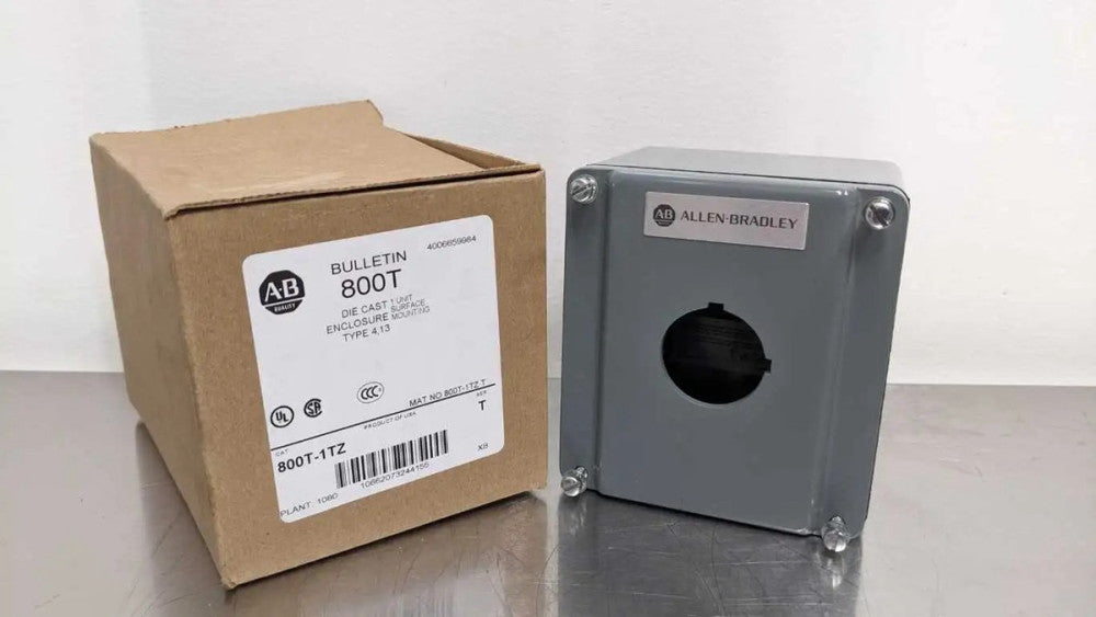 Allen-Bradley 800T-1TZ 1 Unit Die Cast Enclosure Surface Mounting Ser T Type 4,