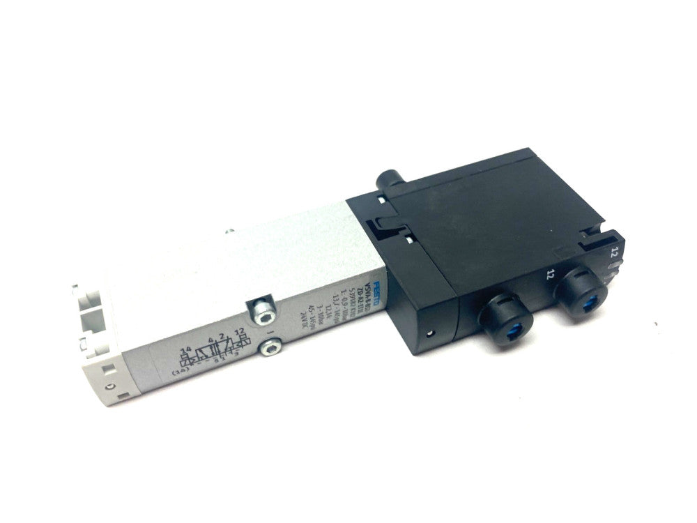Festo VSVA-B-B52-ZD-A2-1T1L Solenoid Valve, 5/2-Way, Bistable, 539182