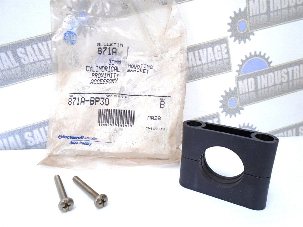 ALLEN-BRADLEY - 871A-BP30 - 30mm CYLINDRICAL PROXIMITY MOUNTING BRACKET - (NEW)