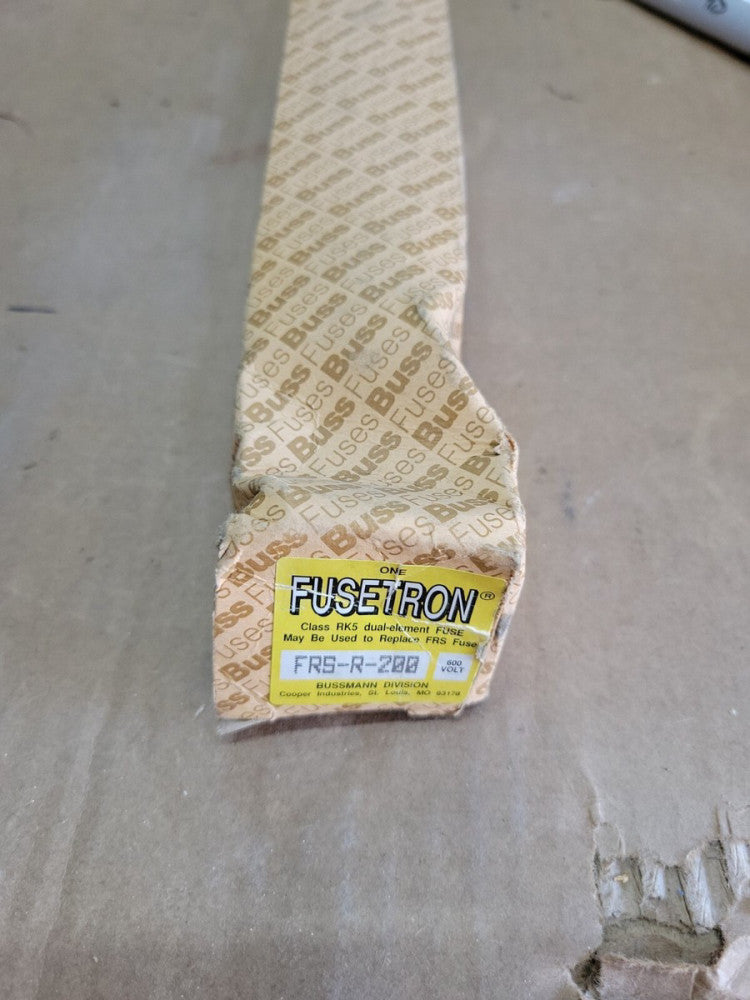 NEW Bussmann Fusetron FRS-R-200 Fuse