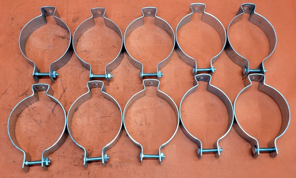 CONDUIT HANGER  #7 ID: 3"  RIGID  ZINC PLATED (LOT OF 10)
