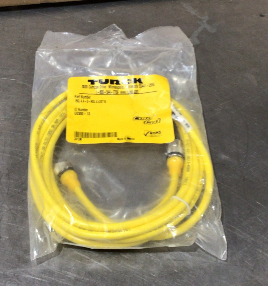 TURCK ELEKTRONIK Cable RKL4 4-3-RSL 4.4/S715 New U0300-13