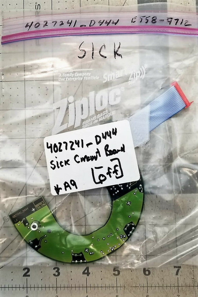 Sick 4027241_D444 Circuit Board Tested Working Pull [OFF]