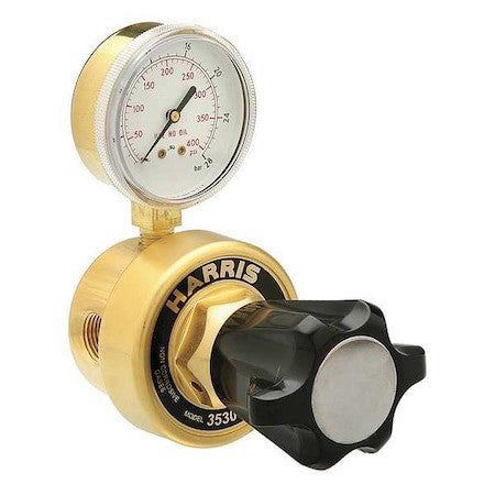 Harris Kh1121 High Purity Gas Regulator, Argon, Helium, Nitrogen, Single Stage,