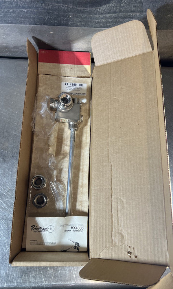 Nos Surplus ROBERTSHAW VX4300 STEAM THERMOSTAT CONTROL VX4300-101